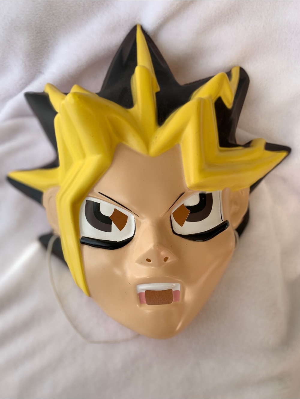 Vintage Yu-Gi-Oh! Yugi Muto Costume Mask | 1996 Kazuki Takahashi Rubie's